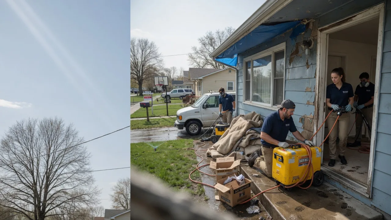 Basement Flood Cleanup in Gheens, LA near me